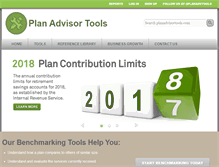 Tablet Screenshot of m.planadvisortools.com